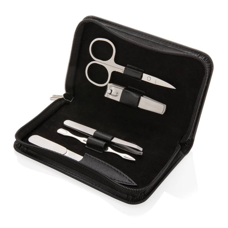 Manikúra sada 5ks Swiss Peak, černá Manikúra sada 5ks Swiss Peak, černá